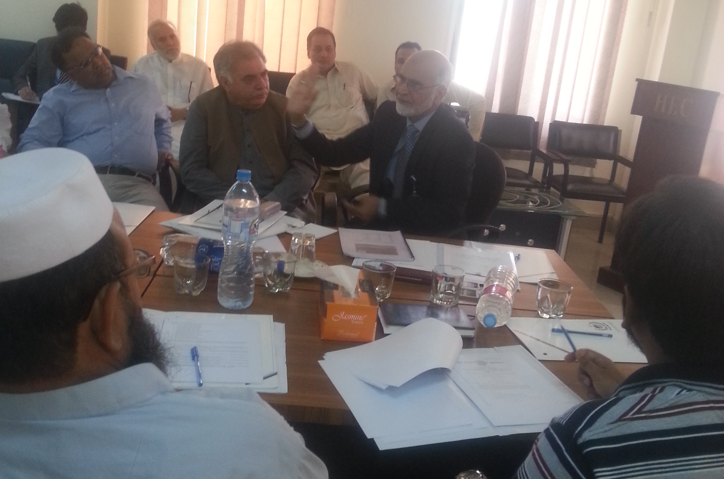 Chairperson Visit to Peshawar Uni